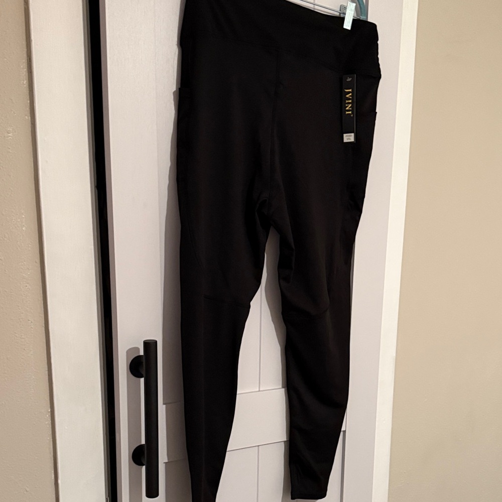 2 for 1 price JVINI Classic Black Kids Leggings